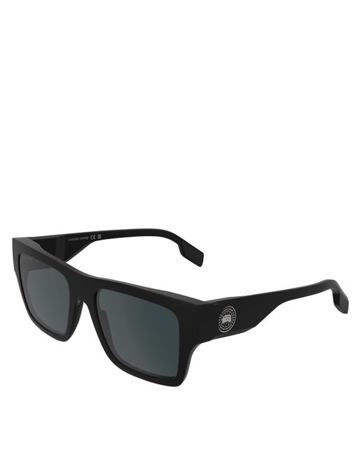Canada Goose Black Square Sunglasses for men