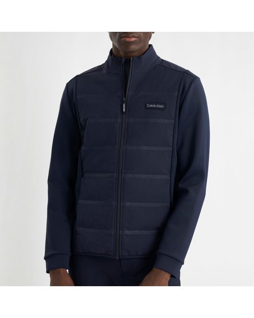 Calvin Klein Blue Performance Golf Jacket for men