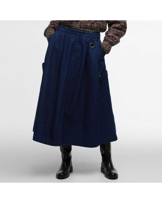 Barbour Blue Saima Skirt