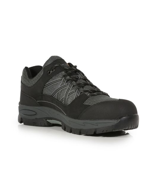 Regatta Black Sandstone Low Safety Boots
