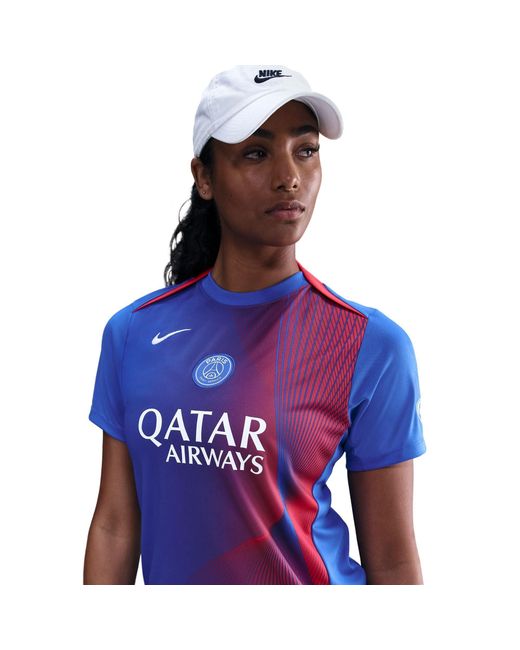 Nike Blue Psg Third Pre Match Shirt 2025 2026