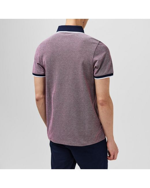 SoulCal & Co California Purple Pique Polo Shirt for men