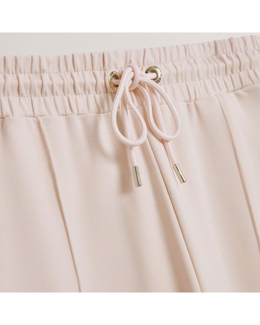 Ted Baker Pink Pintuck Detail Jogger