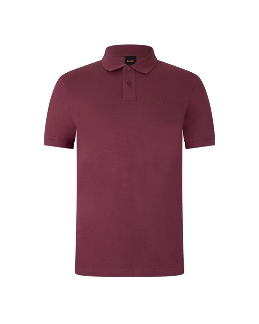 Boss Purple Passenger Premium Design Polo Shirt for men