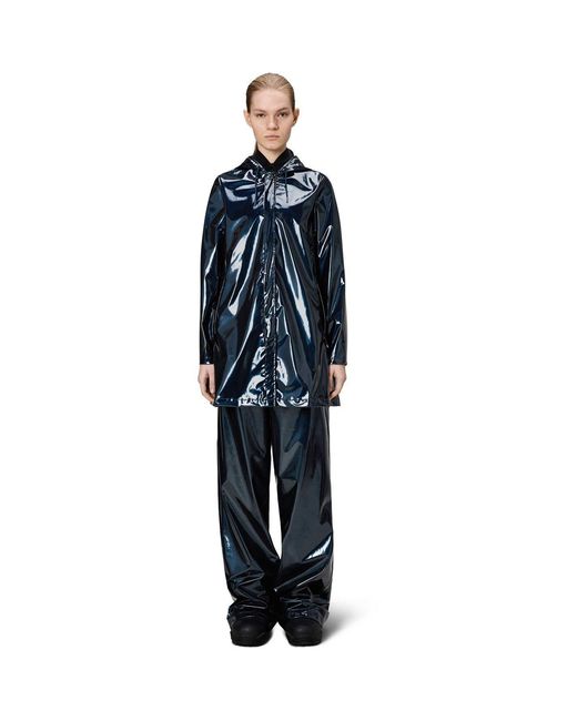 Rains Blue A-Line Raincoat