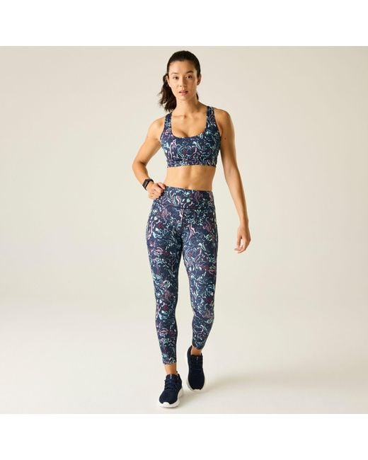Dare 2b Blue Influential Quick-Drying Bra