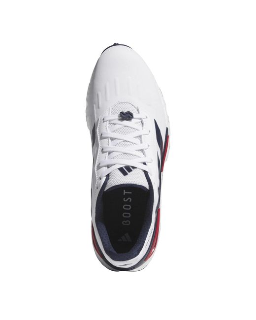 Adidas White Codechaos 27 Spikeless Golf Shoes for men