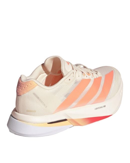 Adidas Pink Adizero Boston 13 Road Running Shoes
