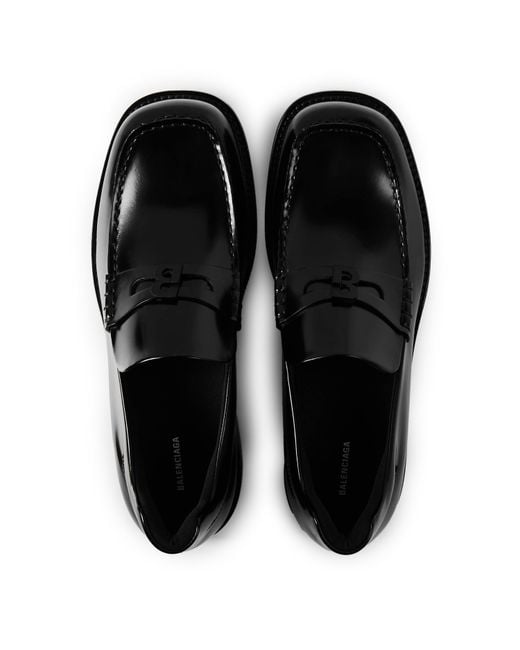Balenciaga Black Bal Comfy Loafer Sn64 for men