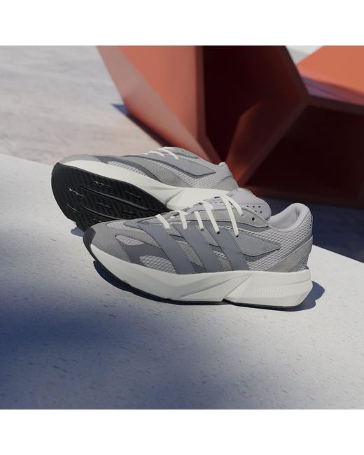 Adidas Gray Lightblaze Trainers for men