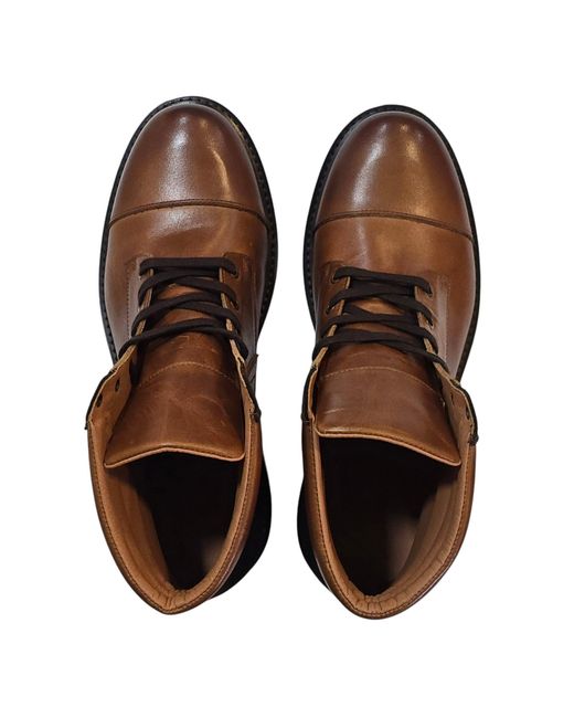 Firetrap Brown Tauri Hiker Rugged Boots for men