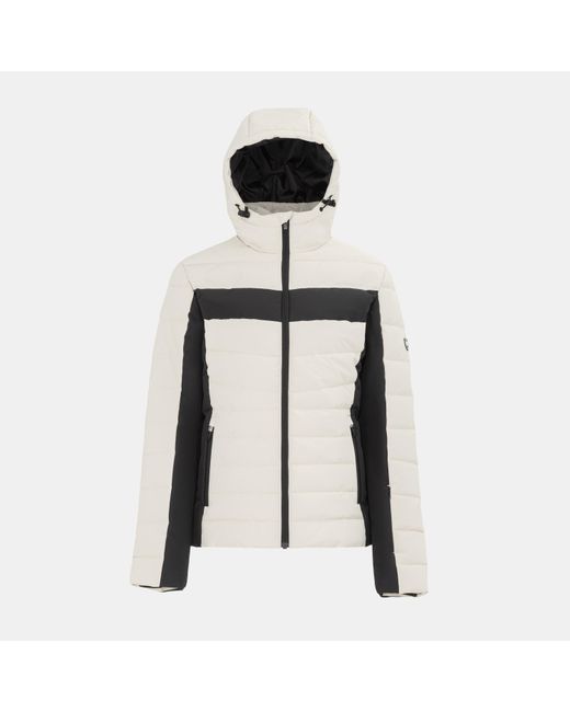 Nevica Black Moritz Windproof Hooded Synthetic Insulation Ski Jacket