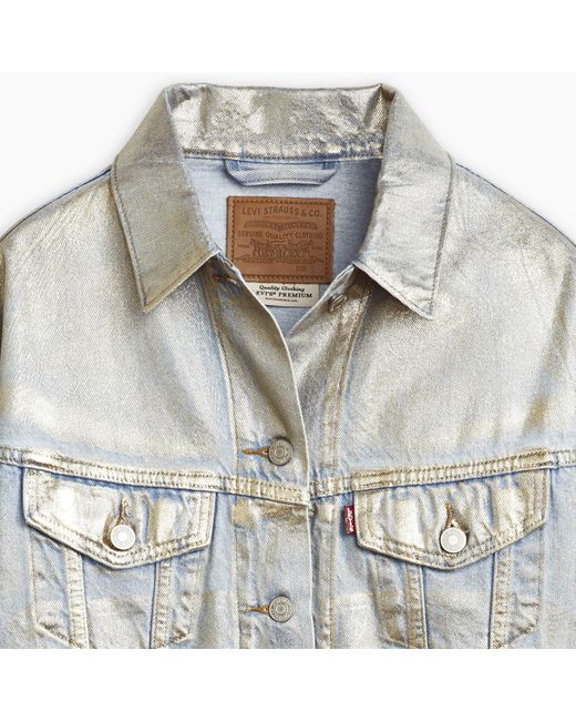 Levi's Gray Shrunken 90S No Pleat Optical