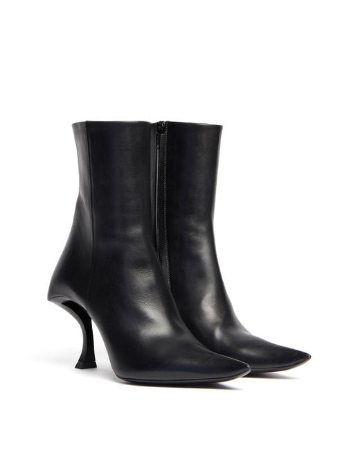 Balenciaga Black Hourglass Booties