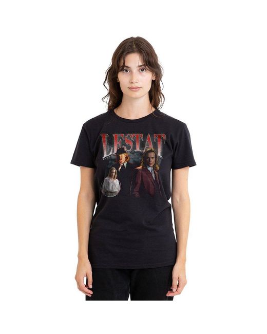 Other Black Interview With The Vampire Lestat Homage T Shirt