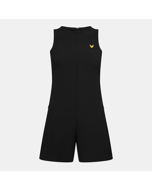 Lyle & Scott Black Christina Playsuit