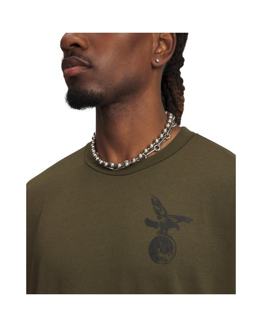Under Armour Green Project Rock Short Sleeve Training T-Shirt for men