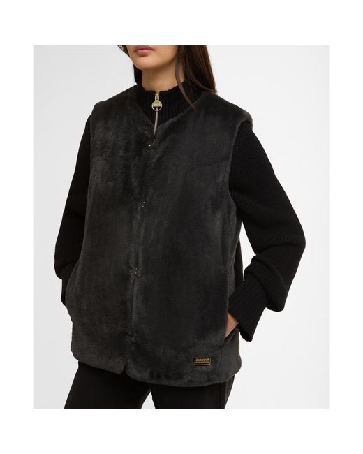 Barbour Black Milan Gilet