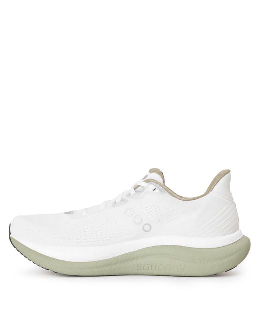 Saucony White Triumph 23 Road Running Shoes for men