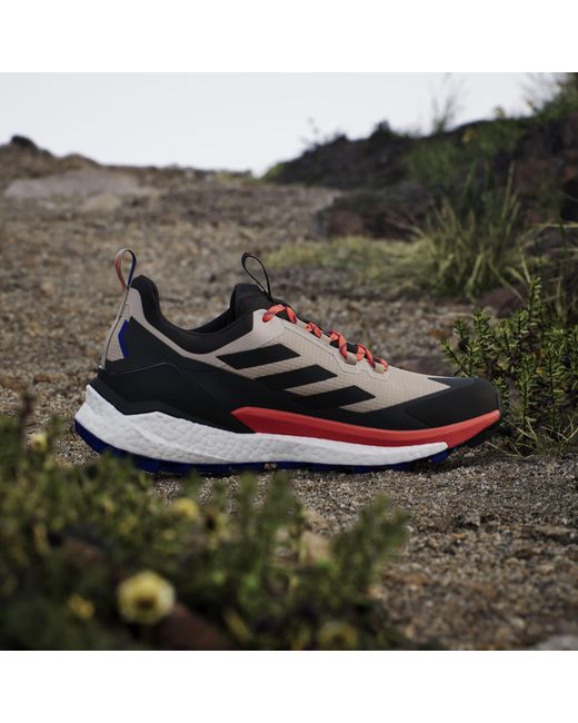 Adidas Blue Terrex Free Hiker Low Gtx Non Waterproof Hiking Shoes for men