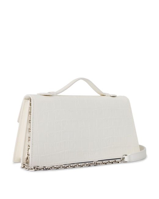 McQueen White Alex Skull T Handle Ld63