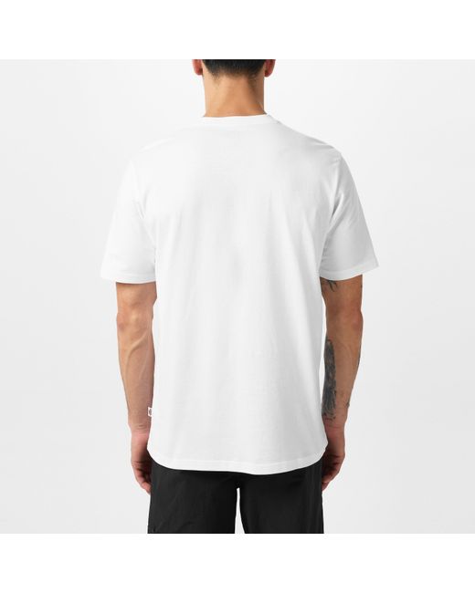 Dickies White Regular Fit Mapleton T-Shirt for men
