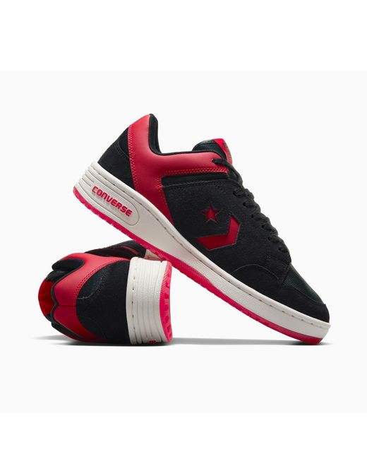 Converse Red Weapon Suede High-Top Trainers