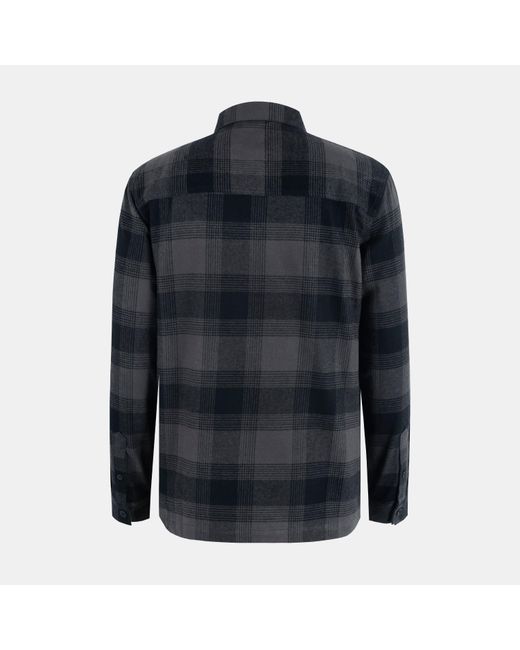 Firetrap Blue Anthm Long-Sleeve Patterned Shirt for men