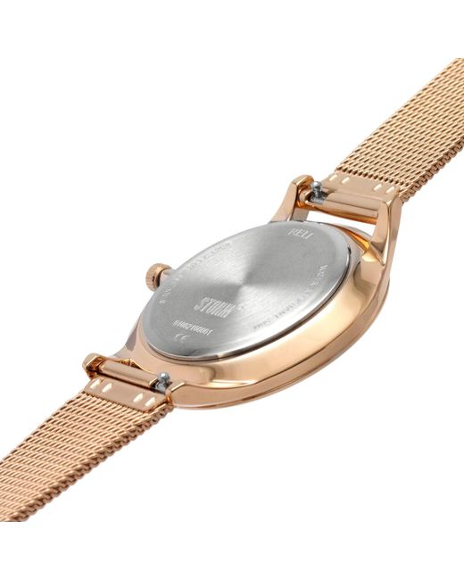 Storm Pink Reli Rose Stainless Steel Fashion Watch