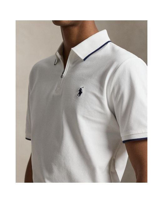 Polo Ralph Lauren White Short Sleeve Polo Shirt for men