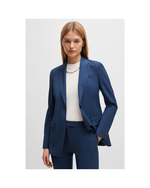 Boss Blue Jacket Suit Jacket