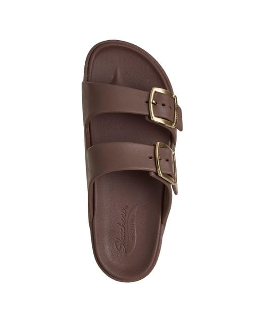 Skechers Brown Flat Sandals