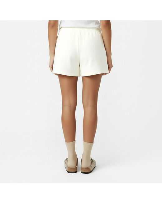 Jack Wills White Graphic Fleece Jogger Shorts