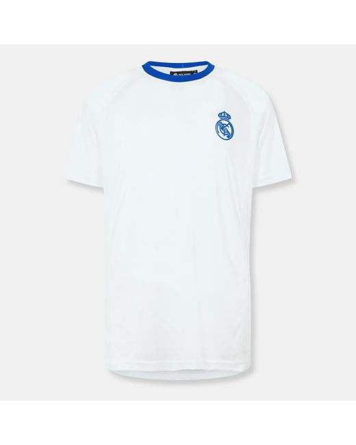 Source Lab White Aourcelab Real Madrid T Shirt for men