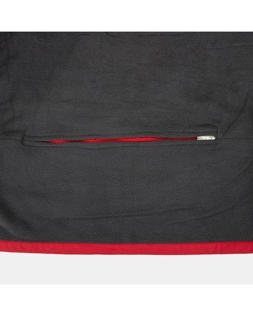 Gelert Red Fleece Lined Windproof Detachable Hood Parka for men