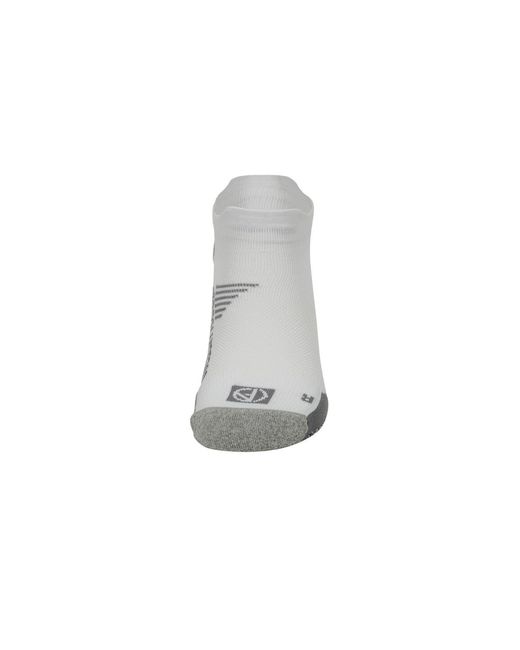 Absolute 360 Gray Performance Running Socks: Low