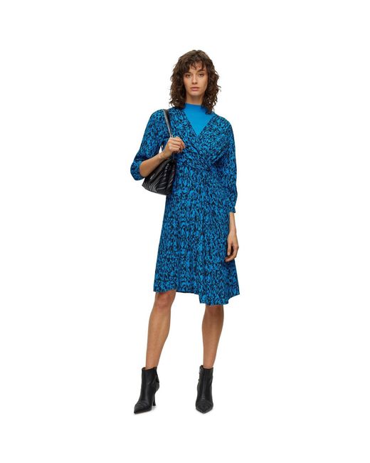 Boss Blue Danottea Dress