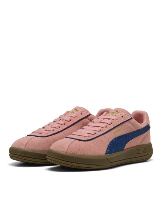 PUMA Pink Club Klassika Low-Top Trainers