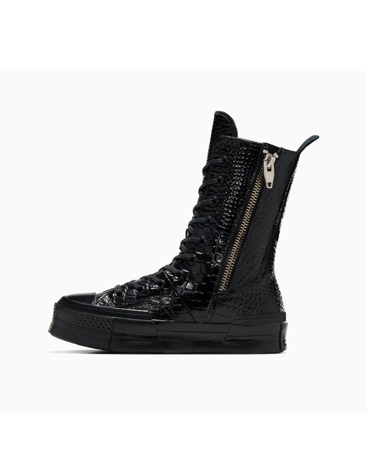 Converse Black Adults Chuck 70 Plus Xhi Leather High-Top Trainers