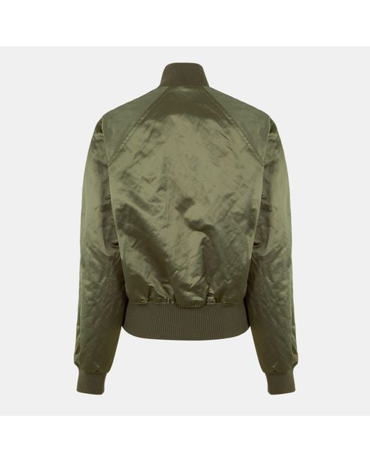 AMI Green De Coeur Bomber Jacket