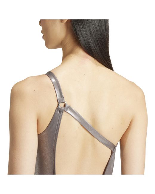 Adidas Originals Gray One Piece Swimsuit