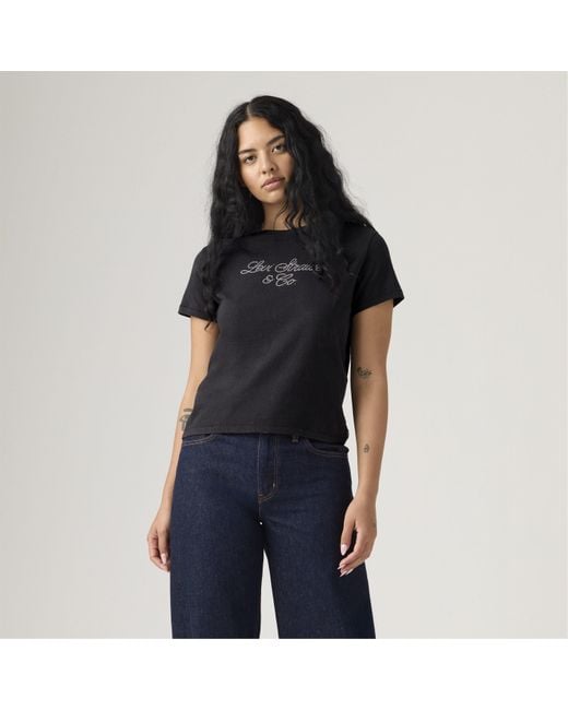 Levi's Black Classic Script
