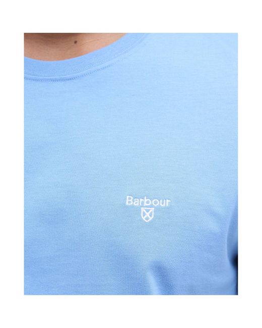 Barbour Blue Essentials Sports T-Shirt for men