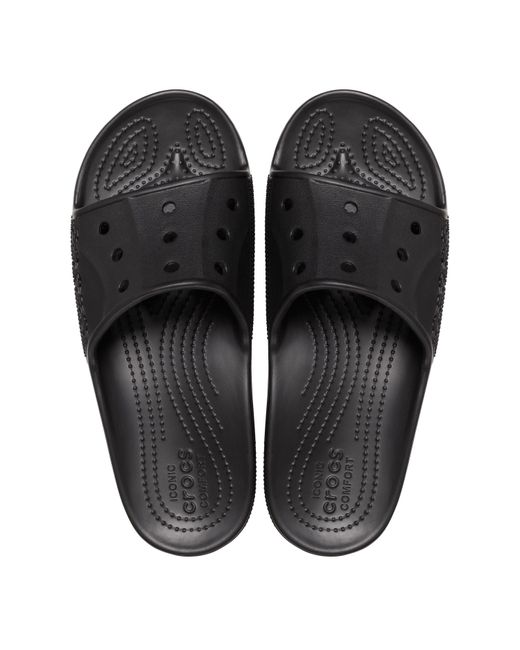CROCSTM Black Baya Ii Slides for men