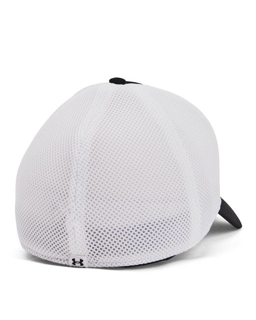 Under Armour Black Under Iso Chill Driver Mesh Cap for men