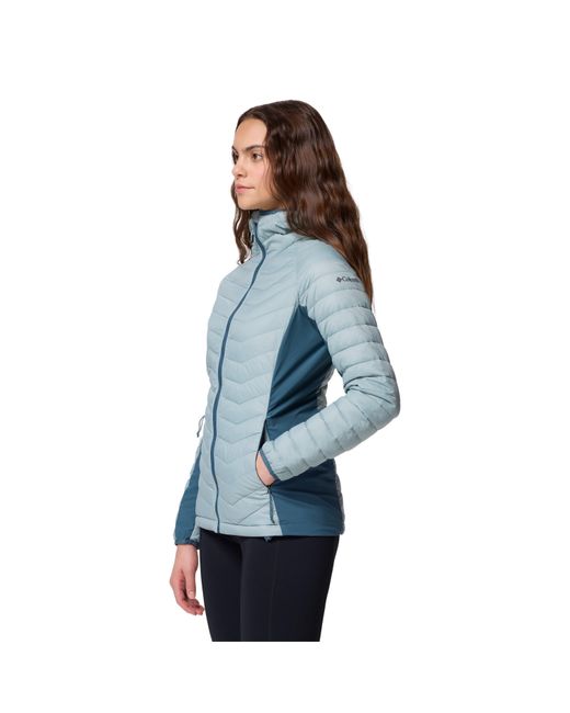 Columbia Blue Powder Hybrid Jacket