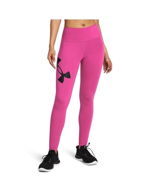 Under Armour Pink Campus Leggings Astro