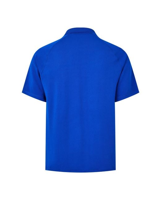 Lacoste Blue Short Sleeve Performance Polo Shirt for men