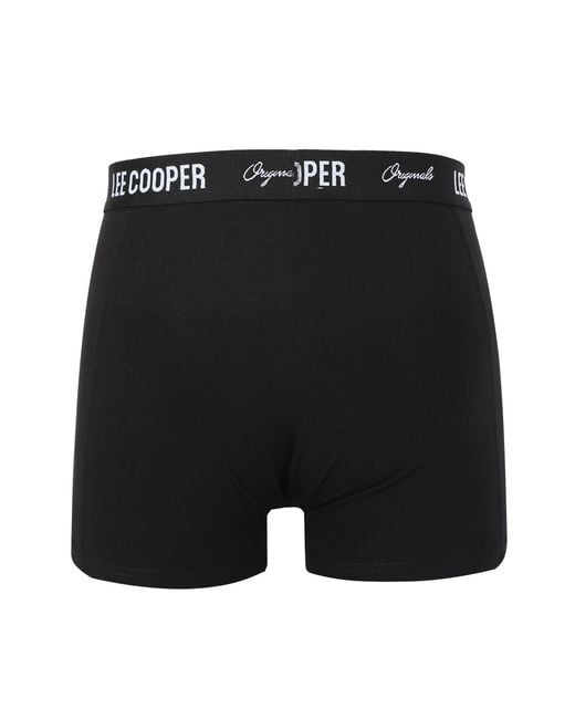 Lee Cooper Red Essential Boxer Trunk 10-Pack for men