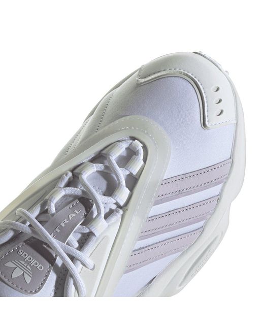 Adidas Originals White Oztral Trainers